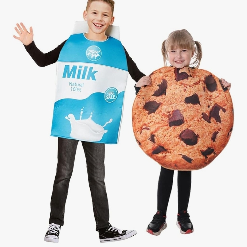 Kids Milk and Cookie Costume Set